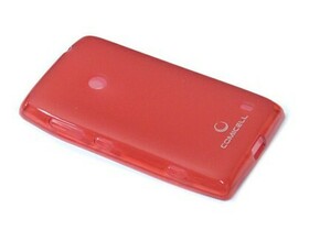 Futrola silikon DURABLE za Nokia 520 Lumia crvena