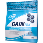 6Pak Gain Pak 3 kg Vanila