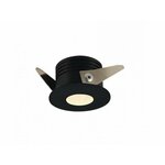 BBLINK LED ROZETNA L1030-3 OKRUGLA 3W 3000K CRNA