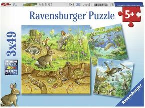 Ravensburger puzzle (slagalice) - Životinje u staništima RA08050