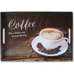 KESPER KSP77397 POSLUŽAVNIK 50 x 35 x 4.5 CM COFFEE