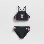 Reserved - Dvodijelni kupaći kostim Lilo i Stitch crno 85% POLYESTER, 15% ELASTANE 409EN-99X