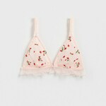 Reserved - LADIES` BRASSIERE pastelno pink 89% POLYAMIDE, 11% ELASTANE 133CO-03X