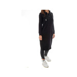 EBW826-BLK Eastbound Haljina Wms Fleece Hoody Dress Ebw826-Blk