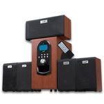 Genius SW-HF5.1 6000 zvučnici, 5.1, 100W/200W/20W, smeđi