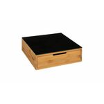 FIVE KUTIJA ZA ODLAGANJE 30X30X10CM BAMBUS CRNA 167753