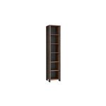 Clif polica 6 otvora 46x41,6x220,7 cm rustik drvo