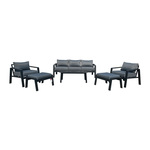 Monaco baštenski aluminijumski set