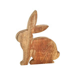 DekorDom Uskršnja dekoracija Rabbit Mango wood 20cm 10056004
