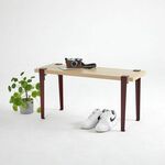 Khalkeus - WoodenBurgundy WoodenBurgundy Bench