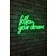 Follow Your Dreams - Green Green Decorative Plastic Led Lighting