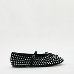 Reserved - LADIES` BALLERINAS crno 100% POLYESTER 087CQ-99X