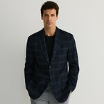 Reserved - Regular sako s mešavinom viskoze mornarsko 65% POLYESTER, 33% VISCOSE, 2% ELASTANE 7772H-59P