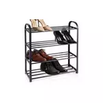 Vilde 569979 - Metalni stalak za obucu na 3 nivoa 63 x 28 x 60 cm