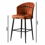 Hannah Home Barska stolica set 2 komada Rubi