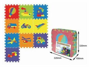 Sun Ta Toys - Puzzle vozila 10kom 320x320x100
