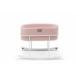 Hier Metal - Pink, White PinkWhite Cradle