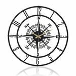 Bunella - Black - 2 Black Decorative Wall Clock