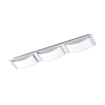 Eglo Wasao 1 zidna/3 ,led, 3x5,4w, 3x510lm, ip44, hrom/bela