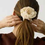 Reserved - HAIR ELASTICS krem 55% SYNTHETIC RUBBER, 45% POLYESTER 985CO-01X