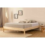HANAH HOME Bračni krevet Galaksi v2 Natural