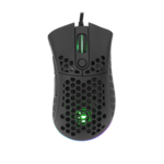 eShark ESL-M6 Shuriken gejming miš, optički, 19000 dpi, 50G, 1000 Hz, crni