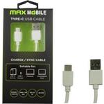 Max Mobile Kabl za brzo punjenje Type-C 2 m - Beli