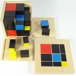 Montessori Montesori Kocka 3x3