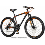 Visitor EXP291AM bicikl, crni 29er