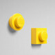 LEGO set magneta (2 kom), žuti