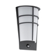 Eglo Breganzo 1 spoljna zidna lampa/2, led, 2x2,5w, antracit/bela , sa senzorom