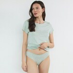 Reserved - LADIES` BRIEFS MULTI svetlozelena 95% COTTON, 5% ELASTANE 635CR-07X