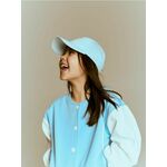 Reserved - GIRLS` PEAKED CAP svetlotirkizno 100% COTTON 339EW-60X
