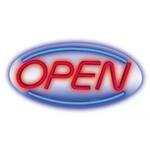 Bez brenda LED neon natpis "Open"