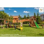 Fungoo Maxi set Spider Land - drveno dečije igralište