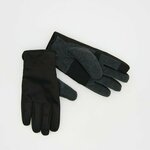 Reserved - MEN`S GLOVES crno 98% POLYESTER, 2% POLYURETHANE 129BE-99X
