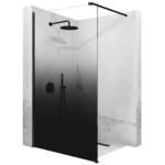 Zaštitni paravan za tuš Aero Ombre black/black 100