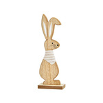 DekorDom Uskršnja dekoracija Stand Bunny wood 21cm 10035753 - Natural