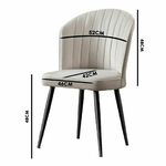 Hannah Home Set stolica 2 komada Rubi