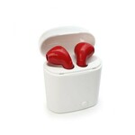Bluetooth slusalice Airpods i7s TWS crvene