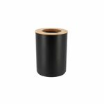 TENDANCE KANTA ZA SMECE SA OTVOROM 5L 24CM PP/BAMBUS CRNA 6574N237