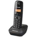 Panasonic KX-TG1611FXH bežični telefon, DECT, crni/narandžasti