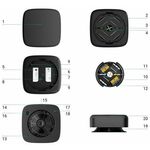 Alarm Ajax 8188.10.BL-FireProtect crni