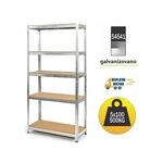 SmartStorage Polica metal medijapan 180x90x45cm