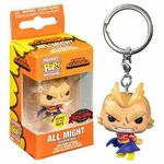 Pocket POP Keychain My Hero Academia All Might Silver Age Glow in the Dark Exclusive