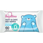 Becollino Vlažne maramice Soft&amp;Care Sensitive 60/1