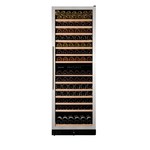 Dunavox DX-166.428SDSK samostojeća/ugradna vitrina za vino, 166 flaša, 2 temperaturne zone