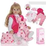 Bez brenda Lutka u roze kompletu 55 cm