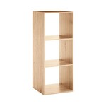 FIVE STALAK SA 3 POLICE 34,5X32X100,5CM DRVO NATURAL 138907