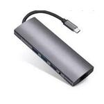 Adapter-konvertor TIP-C na HDMI + 4XUSB 3.0 + TIP C + SD/Micro + Audio+VGA + RJ45